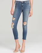 J Brand Jeans - Cropped Skinny In Fury - Lyst