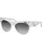 Prada Jeweled Cat-Eye Lenses - Lyst