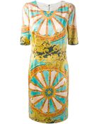 Dolce & Gabbana Baroque Print Dress - Lyst