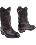 A Trois Ankle Boots - Lyst