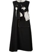 Comme Des Garçons Front Bow Dress - Lyst
