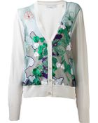 Jonathan Saunders Knit Cardigan - Lyst