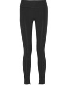 Moschino Stretch-Crepe Skinny Pants - Lyst
