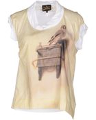 Vivienne Westwood Anglomania Short Sleeve Tshirt - Lyst