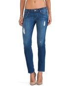 Paige Skyline Ankle Peg - Lyst
