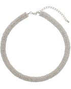 Topshop Beaded Tube Collar Necklace - Lyst