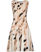 Blumarine Kneelength Dress - Lyst