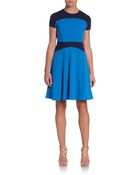 Marc New York By Andrew Marc Monochromatic Colorblock Dress - Lyst