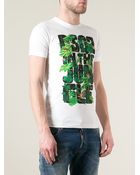 DSquared² Jungle Print T-Shirt - Lyst