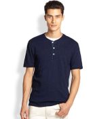 Vince Henley Tee - Lyst