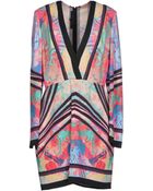 Elie Saab Short Dress - Lyst