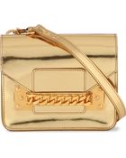 Sophie Hulme Mini Envelope Patent-leather Cross-body Bag - Lyst