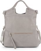 Foley + Corinna Mid-City Foldover Leather Bag - Lyst