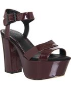 Office Jargon Platform Sandal - Lyst