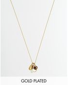 Sam Ubhi D Charm Necklace - Lyst
