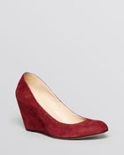Via Spiga Pointed Toe Wedge Pumps - Darby High Heel - Lyst