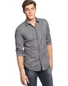 Calvin Klein Jeans Plaid Shirt - Lyst