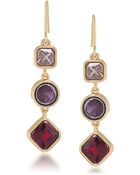 Carolee Berry Chic Triple Drop Earrings - Lyst