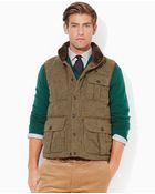 Polo Ralph Lauren Montville Tweed Vest - Lyst