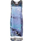 Preen Floral Print Midi-Dress - Lyst