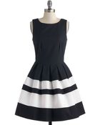 ModCloth A Dreamboat Come True Dress in Nautical - Lyst