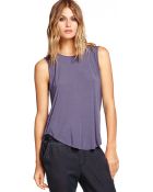 Michael Stars Sleeveless Cowl Back Top - Lyst