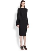 Givenchy Jersey Balloon-Drape Dress - Lyst