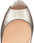 Christian Louboutin Lady Peep - Lyst