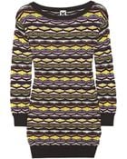 M Missoni Crochet-Knit Cotton-Blend Sweater - Lyst