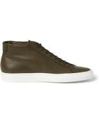 Common Projects Achilles Leather High Top Sneakers - Lyst