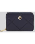 Tory Burch Coin Case Robinson Stitch Zip - Lyst
