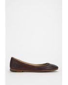 Frye Carson Ballet Flat - Lyst