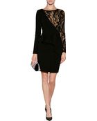Emilio Pucci Lace Sleeve Dress - Lyst