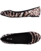 Just Cavalli Ballet Flats - Lyst