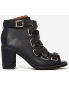 Nasty Gal Jeffrey Campbell Salazar Leather Bootie - Lyst