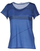 Lamberto Losani Short Sleeve Jumper - Lyst