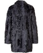 Paule Ka Lamb Coat - Lyst