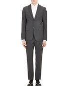 Jil Sander Mélange Two-Button Claudia/Clive Suit - Lyst