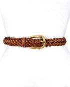 Gucci Square Buckle Braided Belt - Lyst