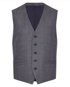 Jaeger Wool Melange Check Waistcoat - Lyst