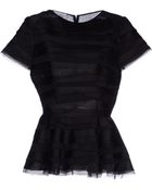 Oscar de la Renta Blouse - Lyst