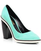 Nicholas Kirkwood Suede Platform Pumps - Lyst