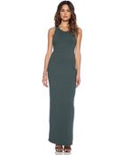 James Perse Sleeveless Pocket Maxi Dress - Lyst