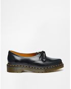Dr. Martens Core Siano 1-eye Black Flat Shoes - Lyst