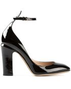Valentino Round Toe Pumps - Lyst