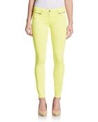 3x1 Zipper-Trim Skinny Jeans - Lyst