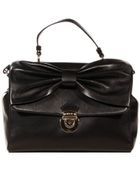RED Valentino Handbag 1 Handle With Look And Leather Bow - Lyst