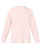 Jil Sander Ruffle-back Stretch-cotton Shirt - Lyst