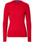 Polo Ralph Lauren Cashmere Cable Knit Pullover - Lyst