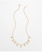 Ann Taylor Arctic Halo Long Necklace - Lyst